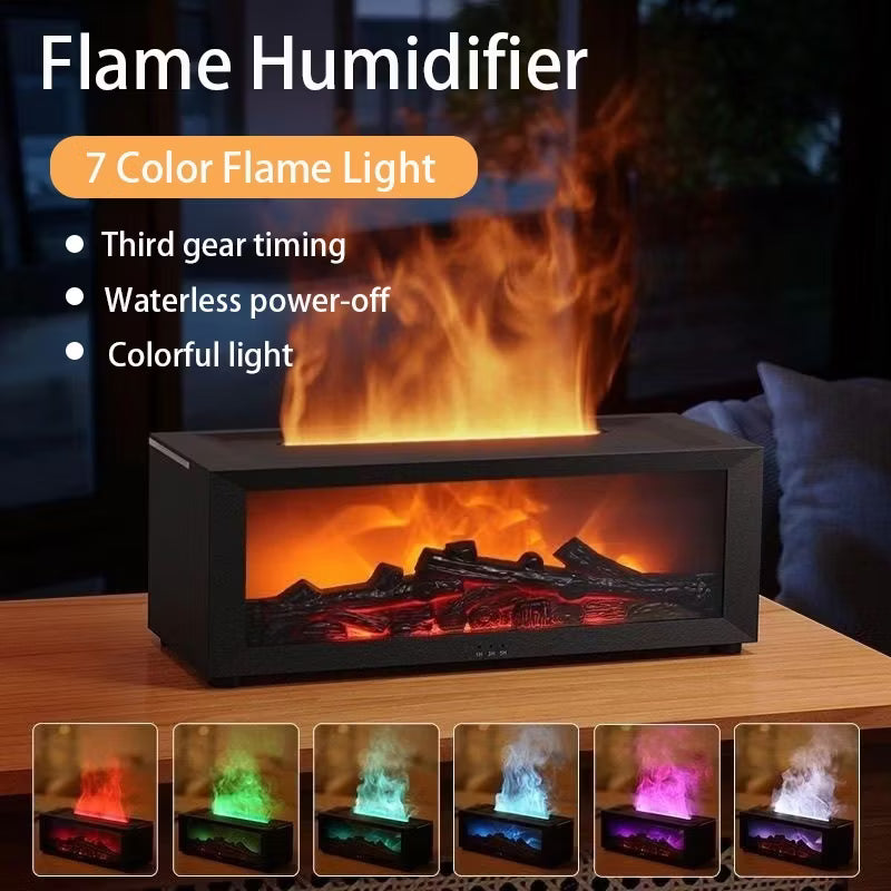 Glowfire™ - Soothing Fireplace Oil Diffuser